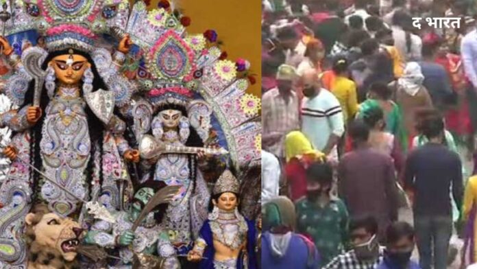 Maa Durga's door opened